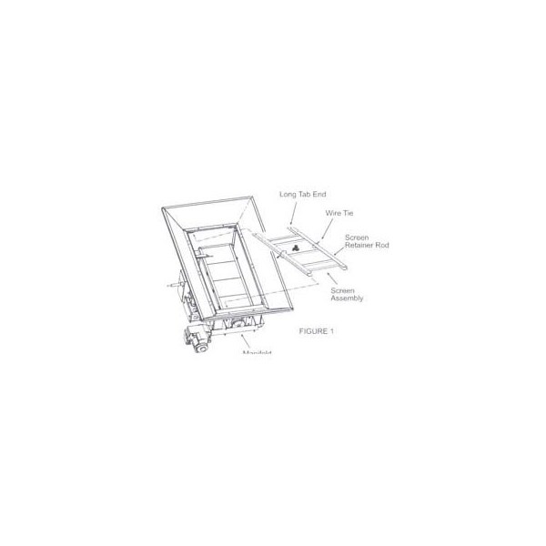Sunstar Heating Products SunStar Radiant Safety Screen For 65,000 To 80,000 BTU Ceramic Heaters 43876020 - main